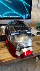 Iron Man Helmet Autoking MK5 1/1 Voice-controlled Transform Mask Cosplay Prop