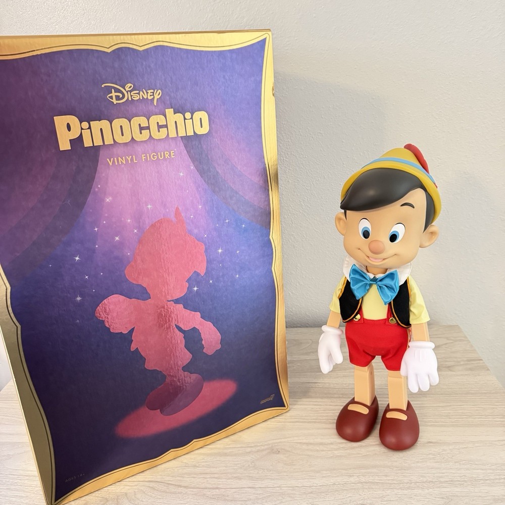 Super7 Pinocchio Supersize 16 inch Vinyl Figure Disney New In Box