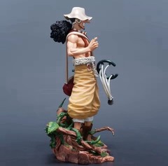 25cm/9.84in Anime One Piece Figure Usopp Action Figure PVC Statue Desktop