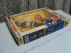 Ideal Captain Action Captain America Action Figure Deadstock Unused Vintage