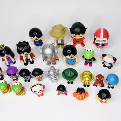 25 pcs Assort of Ryan World Mini Action Figure Gus Gator Bonkers Toy King Queen