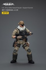 JOYTOY Action Figure 1/18 U.S.Army Delta Assault Squad Support Gunner 15Age+