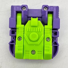 Alpha Bots Letter U Purple Green Silver Robot Alphabet Transformers