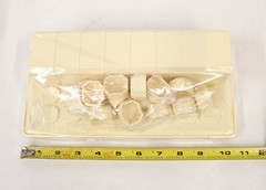 Acrylic Display Case with Adjustable Pedestals for Mini Figures POP MART Labubu
