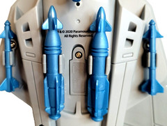 2020 Top Gun Maverick Jet with Missiles Action Figure Complete No Box