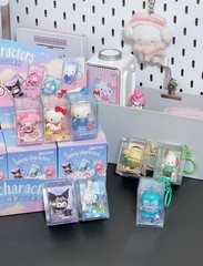 💡 AreaX x Sanrio Characters Building Block Keychain Blind Box Toy
