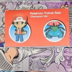 Nendoroid Pokemon Trainer Red Champion Ver. 425b Figure w/ Venusaur Age 12+