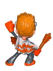 Ninja Kidz TV Series Paxton 2.5” Mini Figure with Orange weapon Accessory Toy