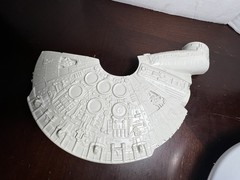 VINTAGE KENNER STAR WARS 1982 MICRO MILLENNIUM FALCON 100% COMPLETE FIGS BAGGIES