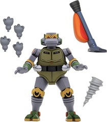 TMNT NECA loose CARTOON THE MIGHTY METALHEAD COMPLETE LOOSE