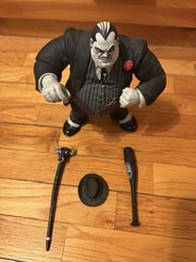 Brownsville Gangster Mob Boss Resign Figure W/ Bat, Hat & Cane Mafia Enforcer