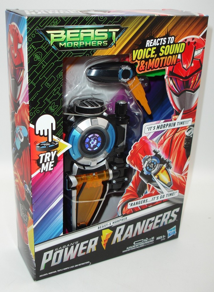 Saban’s Power Rangers Beast Morphers Beast X Wrist Morpher Hasbro New