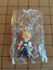 Dragon Ball Z Bardock 5cm Gashapon DBZ Anime Mini Fig Goku Dad + Stand SEALED
