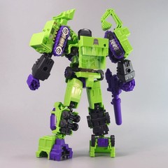 Blokees Transformers Defender Ver Devastator Constructicons Combiner 6in1 Models