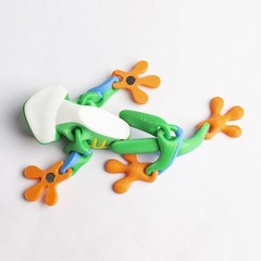 Cute Mini 3D Printed Frogs with Magnetic Feet, Articulated 3D Printed Frog OY