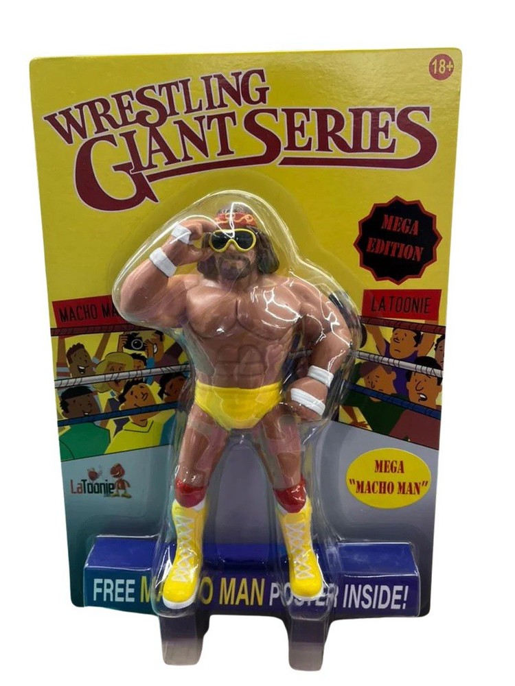 Wrestling Giant Series LJN Style Mega Macho Man by Latoonie