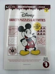 Disney Mickey & Donald Puzzle And Activity Book Ages 12+ NEW