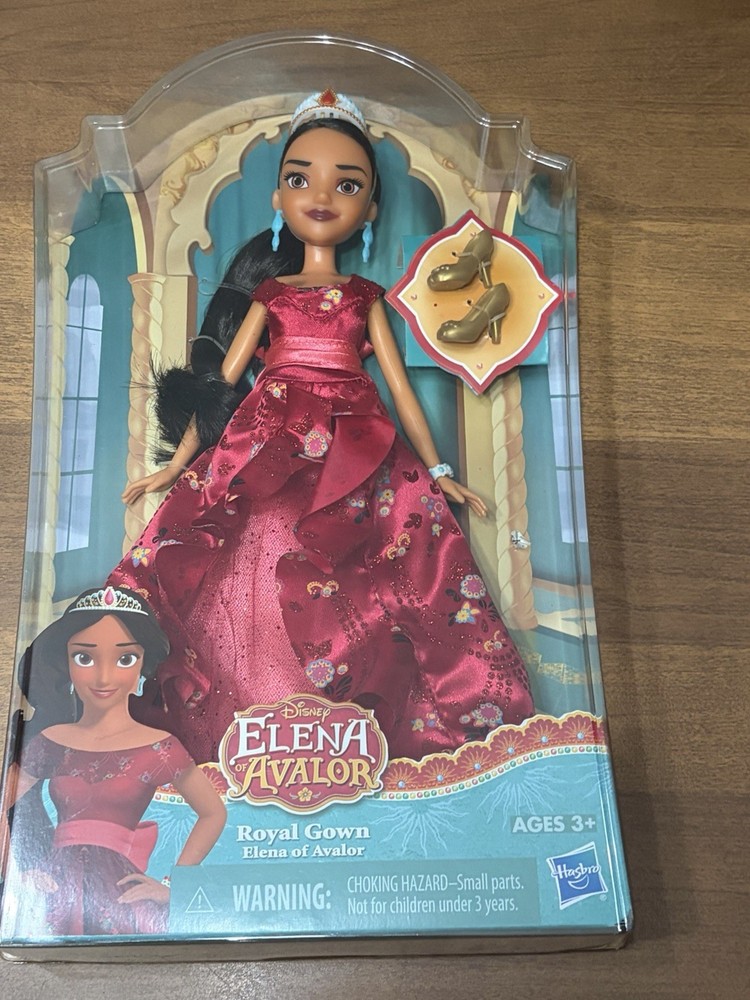 New 2015 Disney Elena Of Avalor Latina Princess Doll Royal Gown Accessories