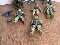 Final Faction Greenbrier Kharn Hive Class Synthoid Action Figure Set 10 Toys Lot