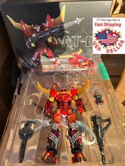 NEW AUTOBOT AT-01 Hot Rod Rodimus Repair Edition Transformation Alloy TOY USA 9″