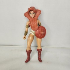 Vintage 1982 He-man MOTU TEELA Lady SHIELD, Snake Armor Masters Of The Universe