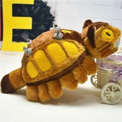 Hot 30-40cm Animation Bus Totoro Anime Peripheral Doll Soft Plush Animal Toys