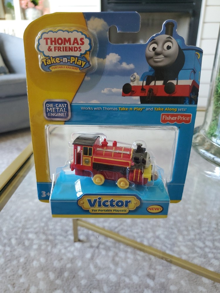 Thomas & Friends Victor Take-n-Play Die Cast Metal Engine.