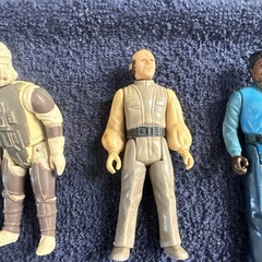 4 Each Vintage 1980 Kenner Star Wars Figures Hong Kong See Pictures For Cond