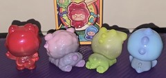 Jotoys Q.Kid Super Q.Team Series Mini Figures Set Of 8 New/Confirmed w/ID Cards