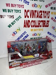 Power Rangers Super Megaforce Action Pack Robo Knight Silver Gold Red Cannon New