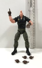 GI Joe Classified Retro Flint 6″ 1:12 scale figure body with extra hands fodder