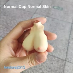 1:12 Normal Size Skin Bust Breast Cover Replacement Model For 6” Female Body
