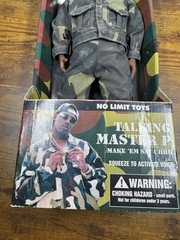 No Limit Toys Talking Master P Figure Make Em Say Uhhh No Hat & Glasses