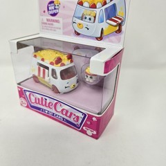Shopkins Cutie Cars Popcorn Moviegoer #04 Die‑Cast Vehicle + Mini Shopkin NEW