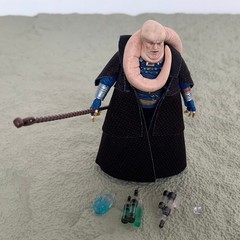 3.75” Star Wars Vintage Collection Kenner Bib Fortuna Tatooine Throne Room Toy