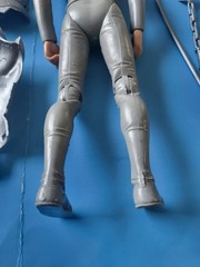 1968 Vintage Marx Sir Stuart Silver Knight Action Figure + Manuel