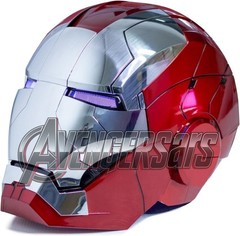 Autoking Iron Man Helmet MK5 1/1 Voice-controlled Mask Transform Cosplay Prop US