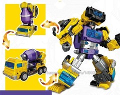 Jinbao Devastator G1 6-in-1 Oversized 45cm Transformers Action Figure No Box