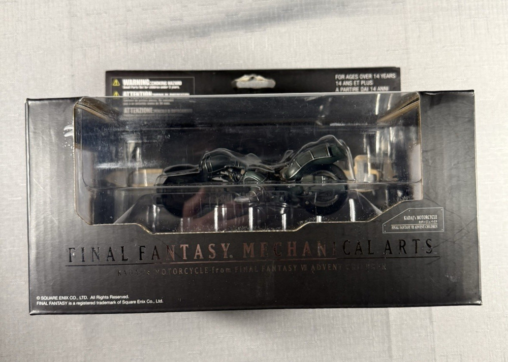 Final Fantasy Mechanical Arts KADAJ’s Motorcycle from FF VII Advent Children NEW