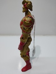 Captain Atom Action Figure dc universe Gold Red Kingdom Come Wave 4 2008 6”