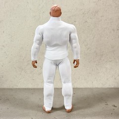 SU-BS-WH: 1/12 White fabric body suit for 6″ Muscular body
