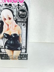 FuRyu Super Sonico Figure Holy Girl Black Ver Unopened Used DDP Japan Rare Anime