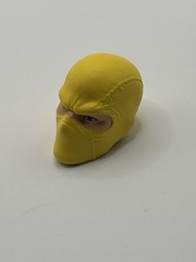 Soldier Of Fortune Combat Operative Black & Yellow Head (Caucasian) 1/12 Scale