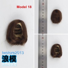 1/6 Artificial Hair Wig Cover For 12″ Female Phicen TBL JO Figure Head Body Toys
