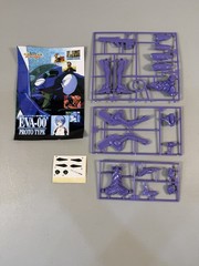 Bandai Evangelion EVA-00 PROTO TYPE Rei Ayanami Blue Vintage & Rare Japan Read