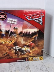 Disney Pixar Cars 3 Crazy 8 Crashers Smash & Crash Derby Playset – RARE – NEW