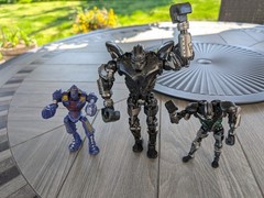 Lot Of 3 Jakks Pacific Real Steel Action Figures NOISY BOY ZEUS! SEE PICS! RARE!