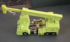 Constructicons (Mixmaster, Scavenger, and Hook) from the original TransformerG1