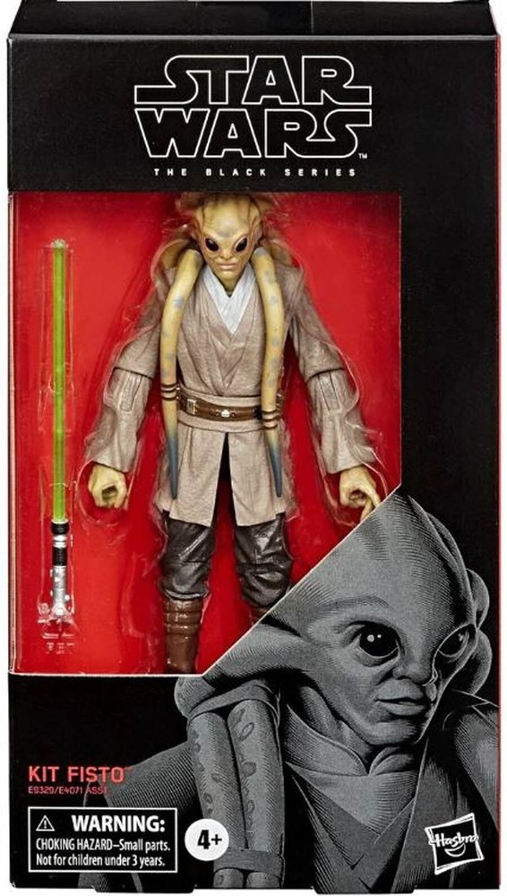 NEW – Star Wars The Black Series KIT FISTO 6″ Action Figure #112 JEDI