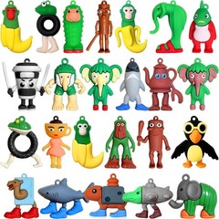 Mini Brainrot Action Figures Set – 24 Collectibles for Meme Lovers & Parties